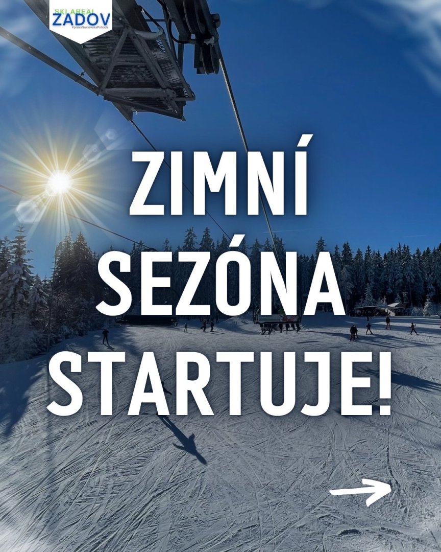 SKI Zadov otevírá ! 